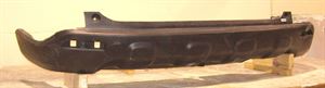 Picture of 2007-2009 Honda CR-V center; dark gray Rear Bumper Cover