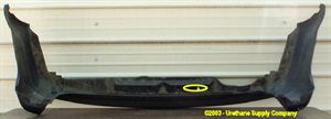 Picture of 2002-2004 Honda CR-V matte-black Rear Bumper Cover