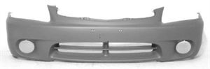 Picture of 2000-2002 Hyundai Accent 2dr hatchback; w/fog lamps Front Bumper Cover