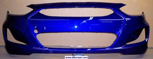 Picture of 2012-2013 Hyundai Accent all Front Bumper Cover