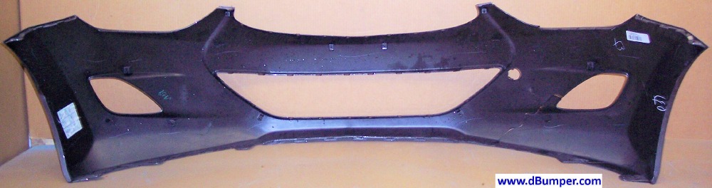 thumbnail image 2 of Front Bumper Upper & Lower Grille For 2011-2013 Hyundai Elantra Sedan – Black/Chrome 2 of 5