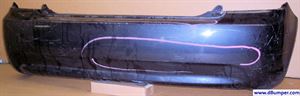 Picture of 2007-2011 Hyundai Accent 2dr hatchback Rear Bumper Cover