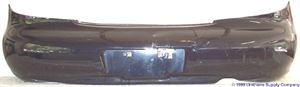 Picture of 1996-1998 Hyundai Elantra 4dr sedan Rear Bumper Cover