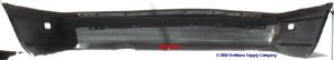 Picture of 1991-1993 Infiniti G20 to 1/93; w/o metallic paint Rear Bumper Cover