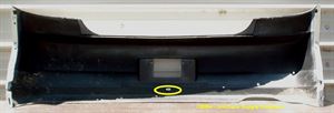 Picture of 2003 Infiniti G35 4dr sedan; to 8/02 Rear Bumper Cover