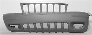 Picture of 1999-2000 Jeep Cherokee/Wagoneer (full Size) Grand Cherokee Laredo; w/grille Front Bumper Cover