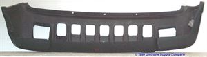 Picture of 1996-1998 Jeep Cherokee/Wagoneer (full Size) Grand Cherokee Laredo/Limited/TSi; w/fog lamps Front Bumper Cover