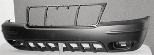 Picture of 2001-2002 Jeep Cherokee/Wagoneer (full Size) Grand Cherokee Limited; black Front Bumper Cover