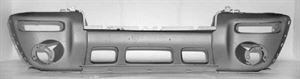 Picture of 2002-2004 Jeep Liberty Sport; textured finish; prefinished gray Front Bumper Cover