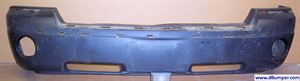 Picture of 2005-2007 Dodge Dakota Pickup dark gray; w/bright Front Bumper Cover