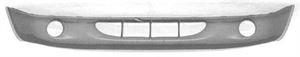Picture of 1997-2000 Dodge Dakota Pickup lower; w/fog lamps; textured; matte gray Front Bumper Cover