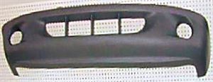 Picture of 1997-2000 Dodge Dakota Pickup lower; w/fog lamps; textured; matte gray Front Bumper Cover