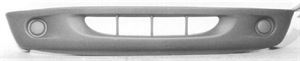 Picture of 1997-1998 Dodge Dakota Pickup lower; w/o fog lamps; textured gray Front Bumper Cover