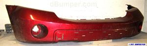 Picture of 2007-2009 Dodge Durango w/bright insert; w/o tow hooks Front Bumper Cover