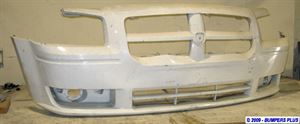 Picture of 2008 Dodge Magnum w/o SRT 8; 2.7/3.5L w/Dark Silver Grille Front Bumper Cover