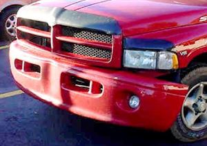Picture of 2000-2002 Dodge Pickup (full Size) early design; lower; w/Sport; w/o tow hooks Front Bumper Cover