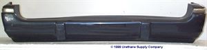 Picture of 1994-1995 Dodge Caravan 112 in. WB; w/impact strip; w/o spoiler Rear Bumper Cover