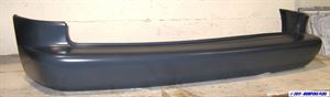 Picture of 1996-1998 Dodge Caravan w/short wheelbase; smooth finish Rear Bumper Cover