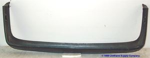 Picture of 1987-1994 Dodge Shadow except ES; textured Rear Bumper Cover